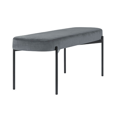 Sitzbank GAIA L GBOLT.01.14 grau Stoff 118,0 cm