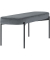 Sitzbank GAIA L GBOLT.01.14 grau Stoff 118,0 cm