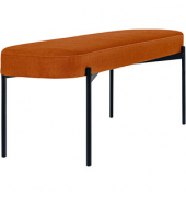 Sitzbank GAIA L GBOLT.01.16 braun Stoff 118,0 cm