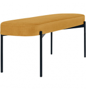 Sitzbank GAIA L GBOLT.01.20 safran Stoff 118,0 cm