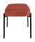 Sitzbank GAIA L GBOLT.01.27 rost Stoff 118,0 cm