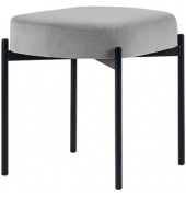 Sitzbank GAIA S GBOSV.01.02 grau Stoff 49,0 cm