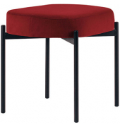 Sitzbank GAIA S GBOSV.01.18 rot Stoff 49,0 cm