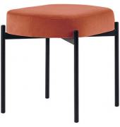 Sitzbank GAIA S GBOSV.01.27 rost Stoff 49,0 cm