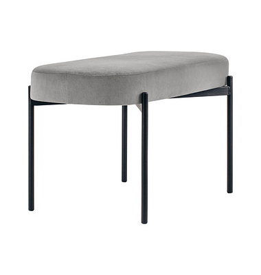 Sitzbank GAIA M GBOMV.01.02 grau Stoff 79,0 cm