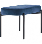 Sitzbank GAIA M GBOMV.01.06 blau Stoff 79,0 cm