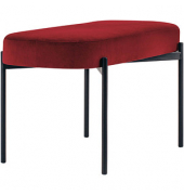 Sitzbank GAIA M GBOMV.01.18 rot Stoff 79,0 cm
