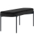Sitzbank GAIA L GBOLV.01.01 schwarz Stoff 118,0 cm