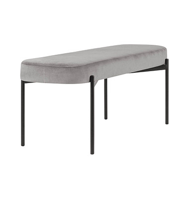 Sitzbank GAIA L GBOLV.01.02 grau Stoff 118,0 cm