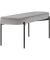 Sitzbank GAIA L GBOLV.01.02 grau Stoff 118,0 cm