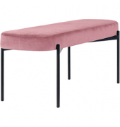 Sitzbank GAIA L GBOLV.01.17 rose Stoff 118,0 cm