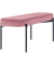 Sitzbank GAIA L GBOLV.01.17 rose Stoff 118,0 cm