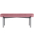 Sitzbank GAIA L GBOLV.01.17 rose Stoff 118,0 cm