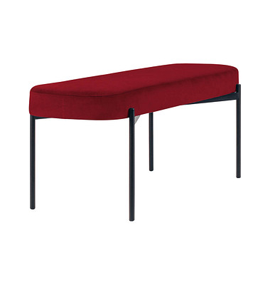 Sitzbank GAIA L GBOLV.01.18 rot Stoff 118,0 cm