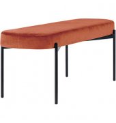 Sitzbank GAIA L GBOLV.01.27 rost Stoff 118,0 cm