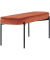 Sitzbank GAIA L GBOLV.01.27 rost Stoff 118,0 cm