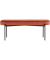 Sitzbank GAIA L GBOLV.01.27 rost Stoff 118,0 cm
