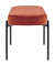 Sitzbank GAIA L GBOLV.01.27 rost Stoff 118,0 cm