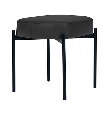 Sitzbank GAIA S GBOSC.01.01 schwarz Kunstleder 49,0 cm