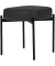 Sitzbank GAIA S GBOSC.01.01 schwarz Kunstleder 49,0 cm