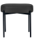 Sitzbank GAIA S GBOSC.01.01 schwarz Kunstleder 49,0 cm