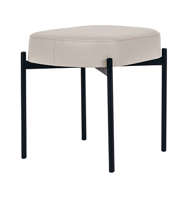 Sitzbank GAIA S GBOSC.01.13 weiß Kunstleder 49,0 cm