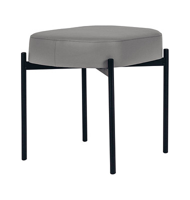 Sitzbank GAIA S GBOSC.01.14 grau Kunstleder 49,0 cm