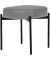 Sitzbank GAIA S GBOSC.01.14 grau Kunstleder 49,0 cm
