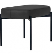 Sitzbank GAIA M GBOMC.01.01 schwarz Kunstleder 79,0 cm