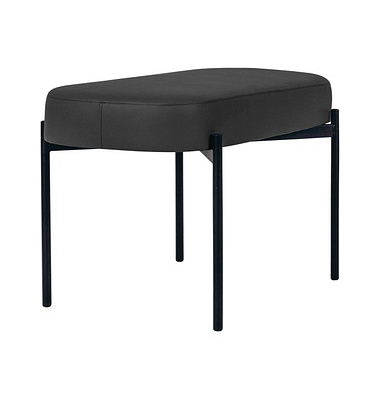 Sitzbank GAIA M GBOMC.01.01 schwarz Kunstleder 79,0 cm