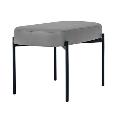 Sitzbank GAIA M GBOMC.01.14 grau Kunstleder 79,0 cm