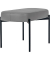 Sitzbank GAIA M GBOMC.01.14 grau Kunstleder 79,0 cm