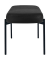 Sitzbank GAIA L GBOLC.01.01 schwarz Kunstleder 118,0 cm