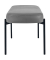 Sitzbank GAIA L GBOLC.01.14 grau Kunstleder 118,0 cm