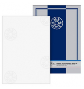 Briefpapier mit Wasserzeichen MK Papier weiß DIN A4 80 gqm 1 Block