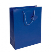 Geschenktasche GT503, allgemein, Kunststoffkordel mit Geschenkanhänger, 26cm x 33cm