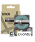 Schriftband LK LK-6WBJ C53S672064, 24 mm schwarz auf weiß