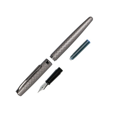 Eleganza Diamond Patronenfüller grau M (mittel)