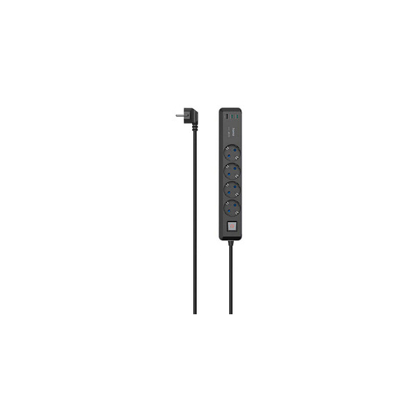 4047443497451 - hama 00223189 Steckdosenleiste 4-fach USB-C A 65W PD Schalter 14 m Schwarz Grau 4047443497451 - hama 00223189 Steckdosenleiste 4-fach USB-C A 65W PD Schalter 14 m Schwarz Grau