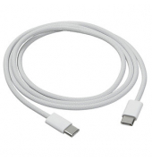 USB-Kabel MQKJ3ZM/A, 1m, USB-C auf USB-C, wei&szlig;