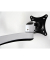 Monitor-Halterung ME130WM JI-ME130WM weiß, schwarz für 1 Monitor, Wandhalterung