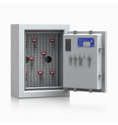 Schlüsseltresor 157000.02 safe4key 30kg lichtgrau mit Elektronikschloss Stahlblech