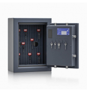 Schlüsseltresor 157000.12 safe4key 30kg grau mit Elektronikschloss Stahlblech