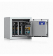 Schlüsseltresor 157002.01 safe4key 67kg lichtgrau mit Doppelbartschloss Stahlblech