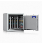 Schlüsseltresor 157004.01 safe4key 88kg lichtgrau mit Doppelbartschloss Stahlblech