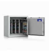 Schlüsseltresor 157005.01 safe4key 88kg lichtgrau mit Doppelbartschloss Stahlblech