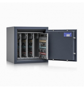 Schlüsseltresor 157005.11 safe4key 88kg grau mit Doppelbartschloss Stahlblech