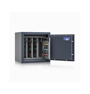 Schlüsseltresor 157005.11 safe4key 88kg grau mit Doppelbartschloss Stahlblech