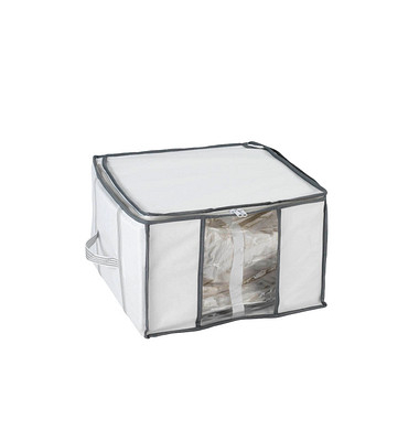 Soft Box S Vakuum-Unterbettkommode perlweißgrau 40,0 x 25,0 x 42,0 cm