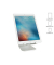 Tablet-Ständer mStand 10050 silber für 1 Tablet